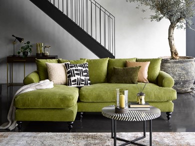 Click to view gallery Sofa Green1