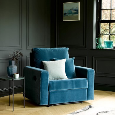 Click to view gallery Sofa Blue1
