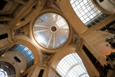 Click to view gallery The Exchange's magnificent central dome