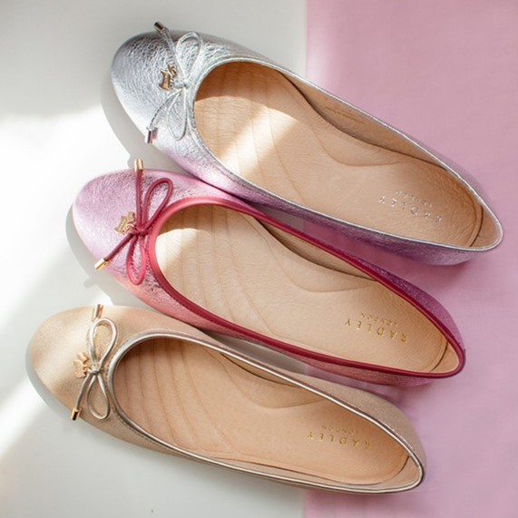 radley ballet pumps